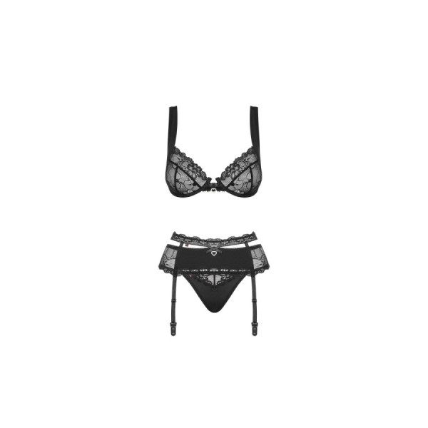 Heartina Ensemble 3 pcs - Noir